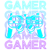 Gamer Video Gaming Controller Rétro