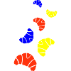 Croissant Symbol Silhouette
