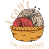 I Can't I'm Counting Knitting