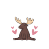 Elk Crazy Moose Papa Moose