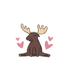 Elk Crazy Moose Mum Moose