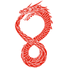 Red Infinite Dragon