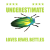 Magnificent beetle lover girl