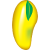 Ich liebe Mangofrüchte