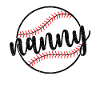 Nanny Grandma Of a Baseball Player Baseball Nanny