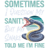 Snake Serpent Sometimes I Question