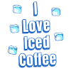 Ich liebe Eiskaffee