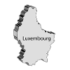Luxembourg 3D Map