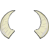 deux cornes cornes corne taureau bélier symbole