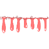 line red slime pattern stroke
