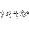 stars connected line chain symbol