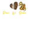 Snake Serpent Peace Love Snakes