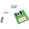 funny floppy disk