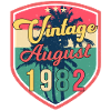 40th anniversary August 1982