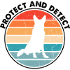 Design German Shepherd Police Design