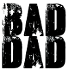 bad dad,dad,graffiti,black,typo,font