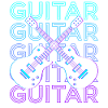 Guitar Player Guitarist Retro