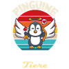 Pinguin Spruch Jungen Mädchen Kinder Antarktis