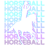 Horseball Player Retro