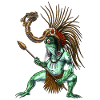 Aztec Warrior God Cueyatl