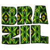 Brasil Kaleido Lettering