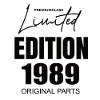 Édition limitée 1989