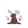 Elk Moose me fait sourire
