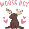 Elk Moose Boy Moose