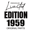 Édition limitée 1959