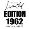 Édition limitée 1962