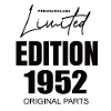 Édition limitée 1952