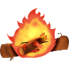 Calcifer : Howl's moving castle