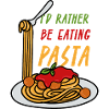 Eating Pasta Funny Quote Italian Food Lover