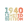 1940 Limited Edition Birthday