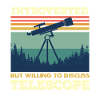 Introverted Telescope Astronomy Space