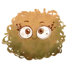 Little Pelota Monster n°1 - yellow