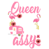 Camper Queen Camping Girl Caravan