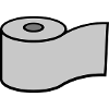 Toilet Paper Roll Logo Design