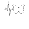 Battement de cœur papillon