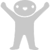 Illustration design happy male