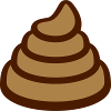 Big poop pile disgusting
