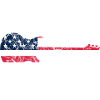 GUITAR WITH AMERICAN FLAG GUITARS