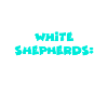 White Shepherds