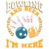 Funny Bowling And Beer