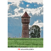 Wasserturm heller Stoff
