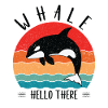Whale Hello There Orca Marine Biologist