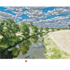 Bodeblick dunkler Stoff
