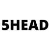 "5HEAD", in schwarzer dicker Schrift