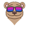 Bisexual Brown Bear Gift