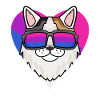 Bisexual Turkish Van Cat Gift